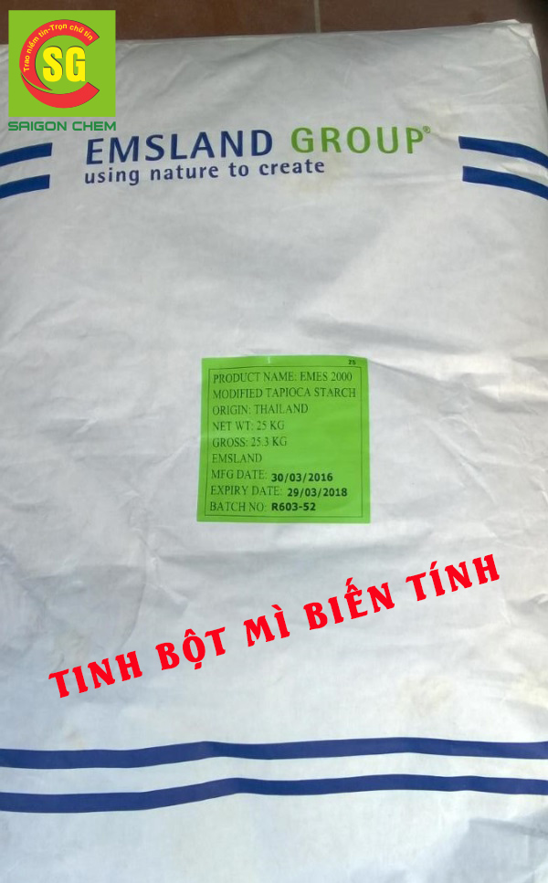 TINH BỘT MÌ BIẾN TÍNH