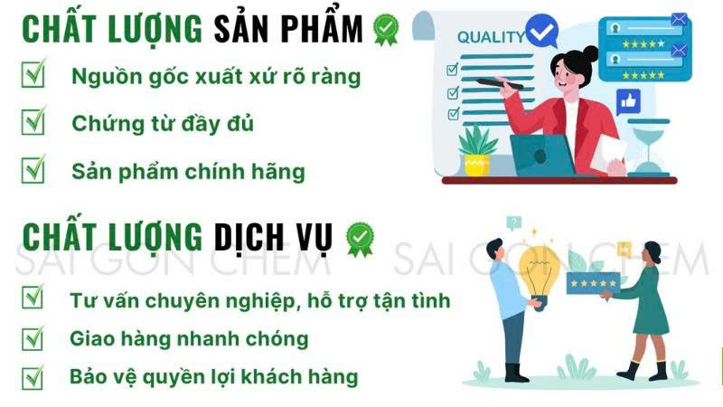 Địa chỉ mua hóa chất uy tín tại Cung Cấp Hóa Chất