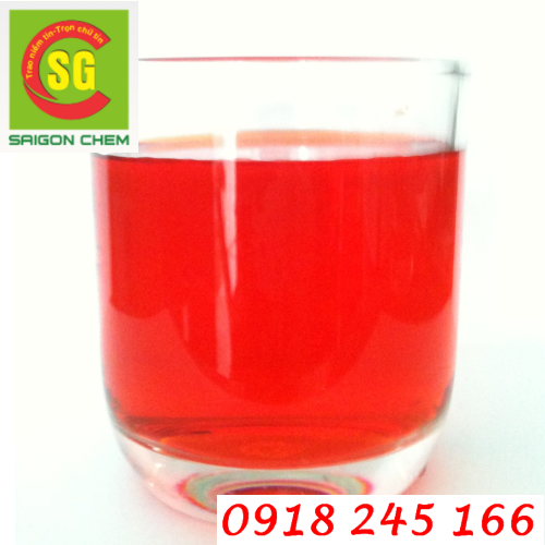 màu thực phẩm đỏ gạch (ORANGE RED)