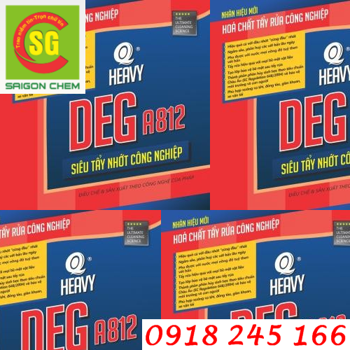 Tẩy Nhớt Công Nghiệp Đa Năng DEG A 812