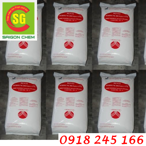 Chất bảo quản Sodium Benzoate (mốc cam)