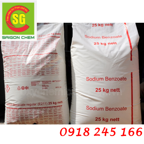 Chất bảo quản Sodium benzoate (E211) Hà Lan
