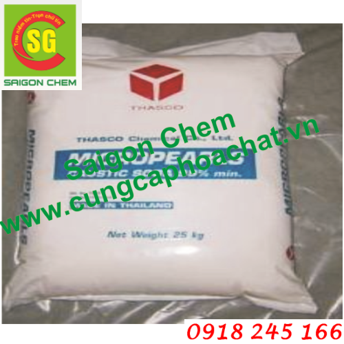 Cautic soda Flakes 99% (Xút hạt) - NaOH