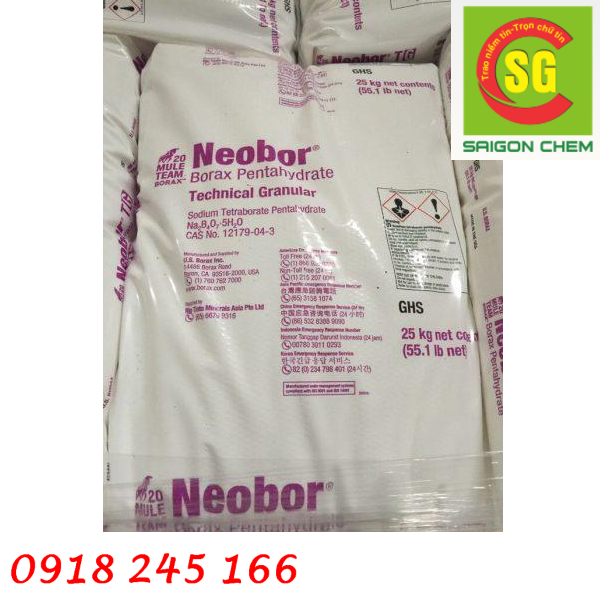 Borax 99.5% Na2B4O7.10H2O