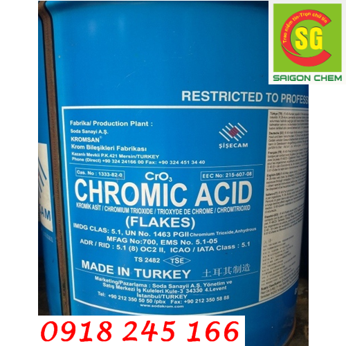 Acid Chromic - CrO3 99,7%