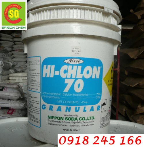 Clorin - Nippon-Calcium Hypochloride - Chlorine – Ca(OCl)2 70%